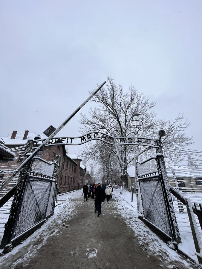 "Le travail rend libre" à Auschwitz