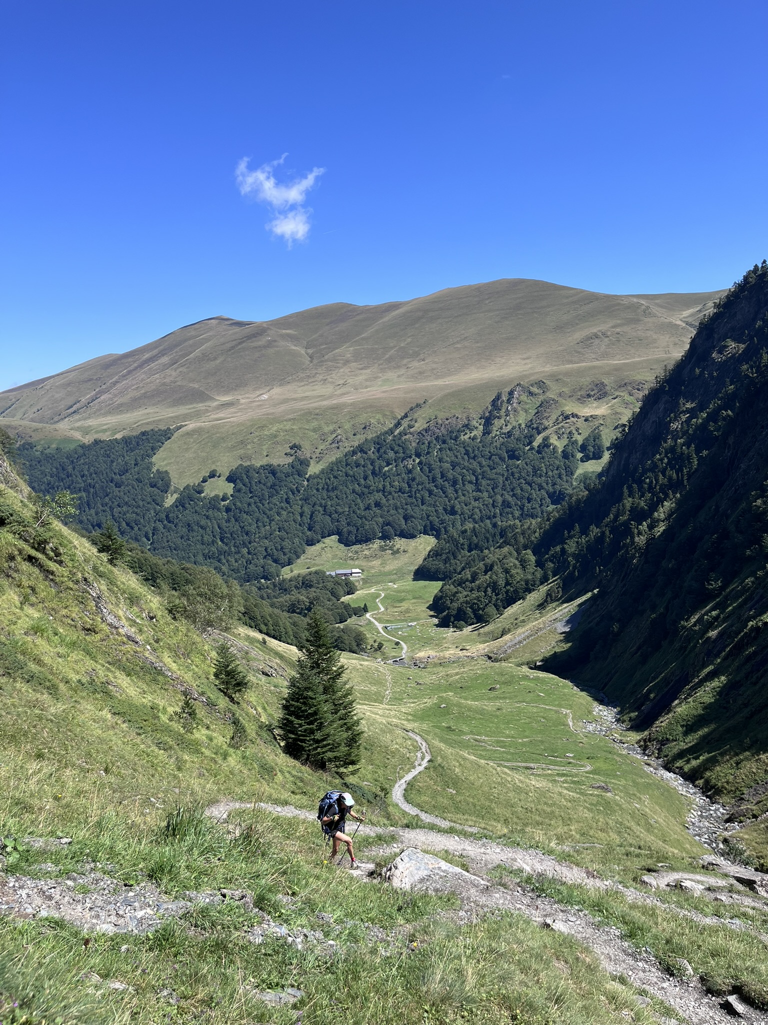 La montée vers les boums de Vénasque