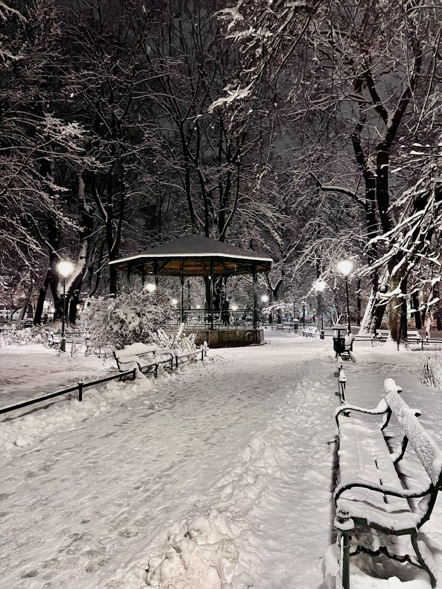 Le parc Planty à Cracovie