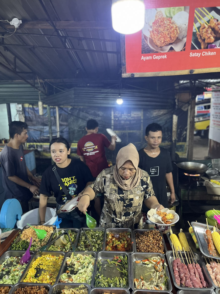 Le marché nocturne à Gili Trawangan