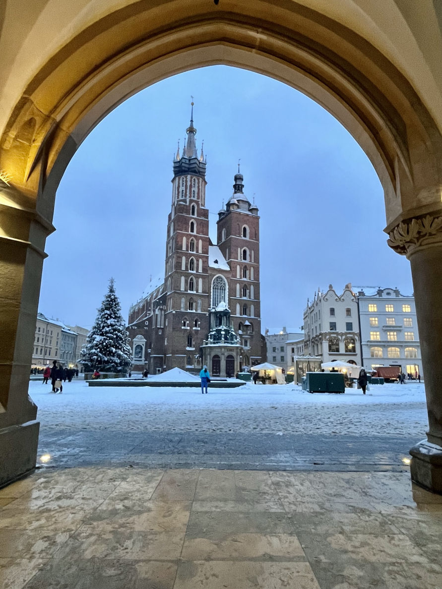 La Basilique Sainte-Marie à Cracovie