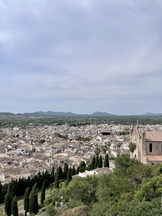 Le point de vue sur Artá