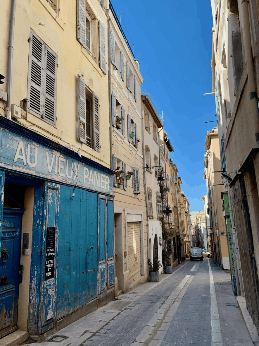Les ruelles pittoresques du Panier