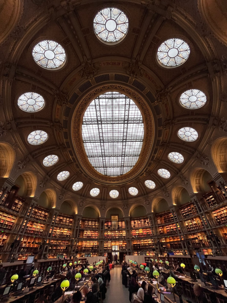La salle Ovale de la BNF Richelieu