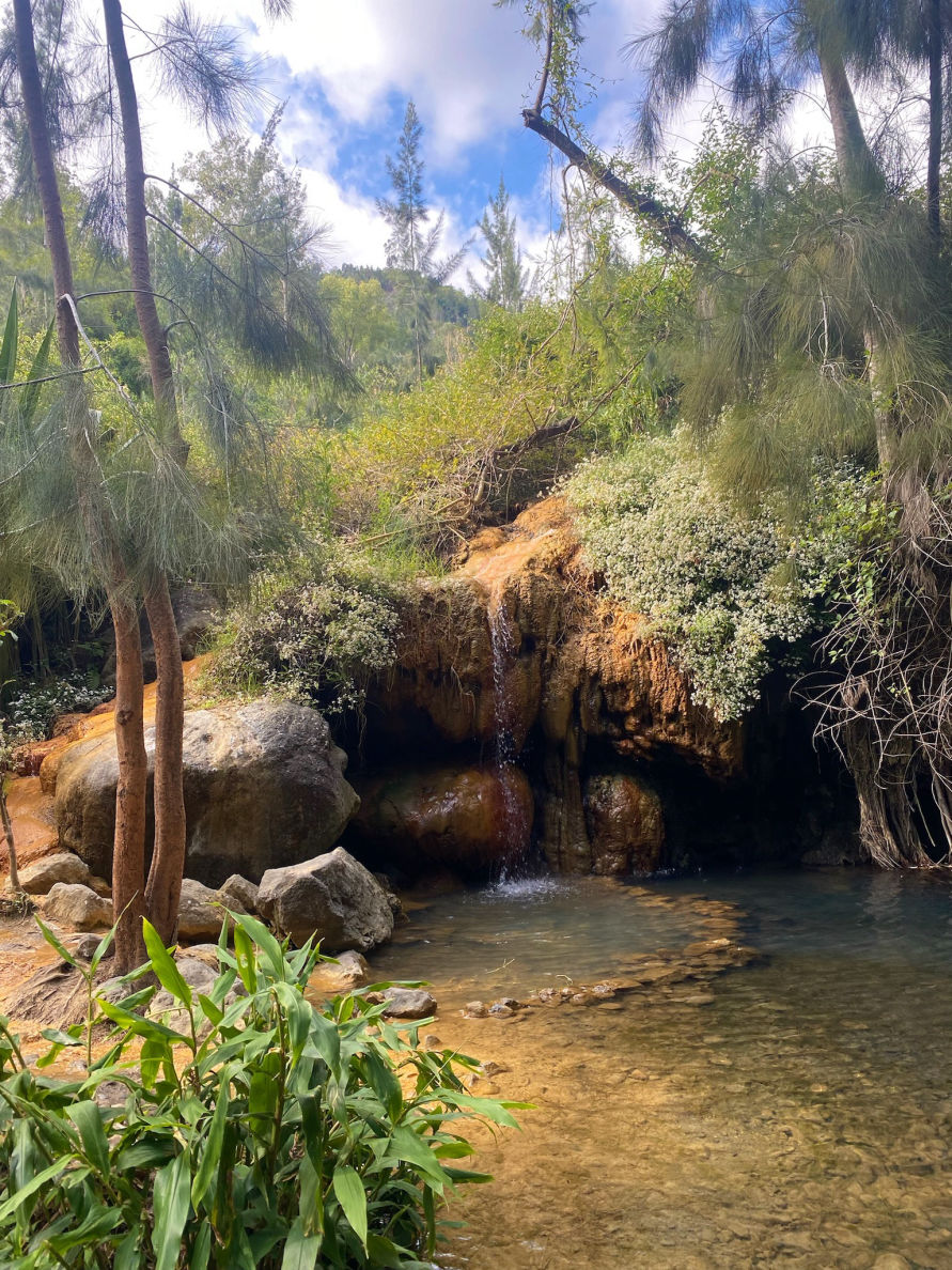 Balade aux anciens Thermes de Cilaos