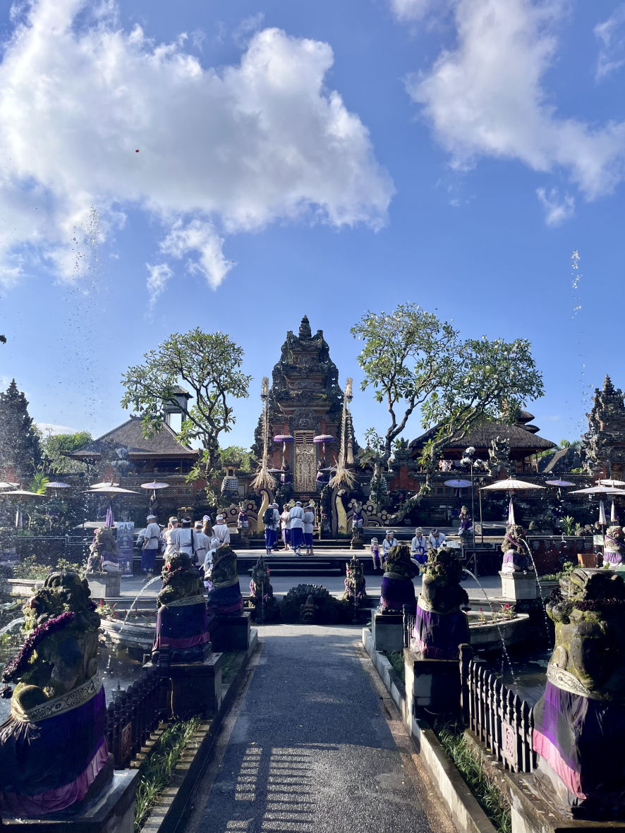 Le temple Saraswati à Ubud