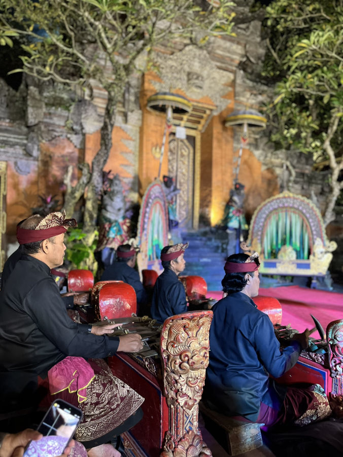 Un spectacle de Legong Dance au Ubud Palace