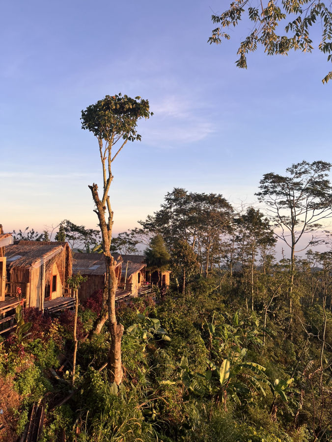 Lever de soleil à Wanagiri