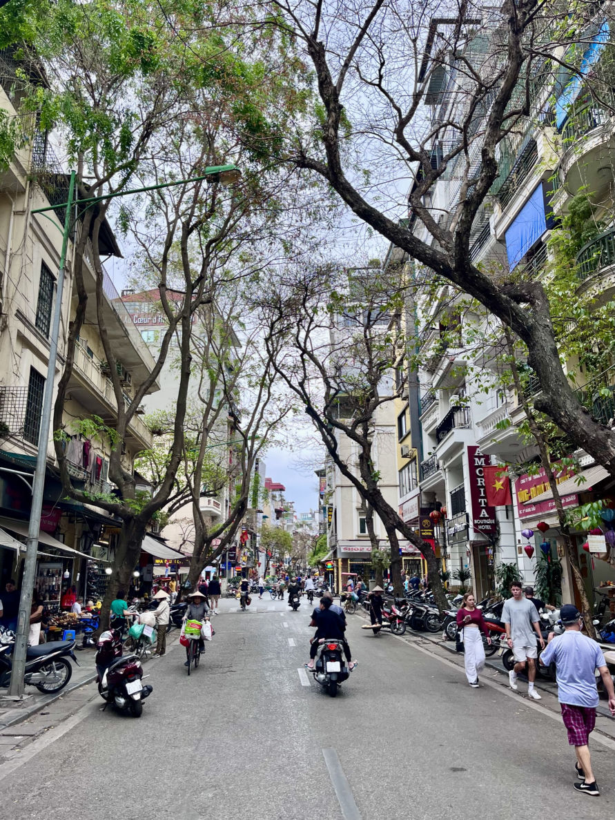 Les rues d'Hanoï