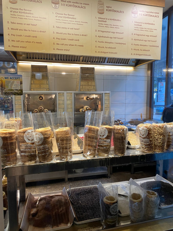 Les meilleurs kürtőskalács chez Molnár's kürtőskalács