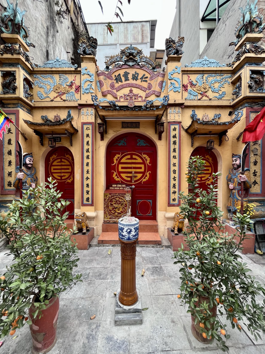 Les temples d'Hanoï