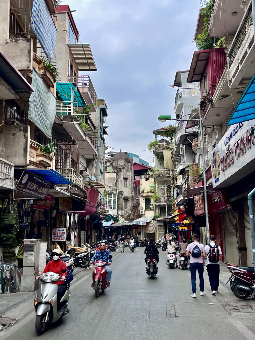Les ruelles d'Hanoi