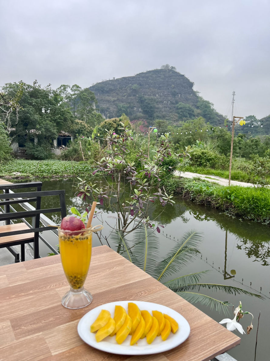 Petit déjeuner au Ninh Binh Moutain Side Homestay