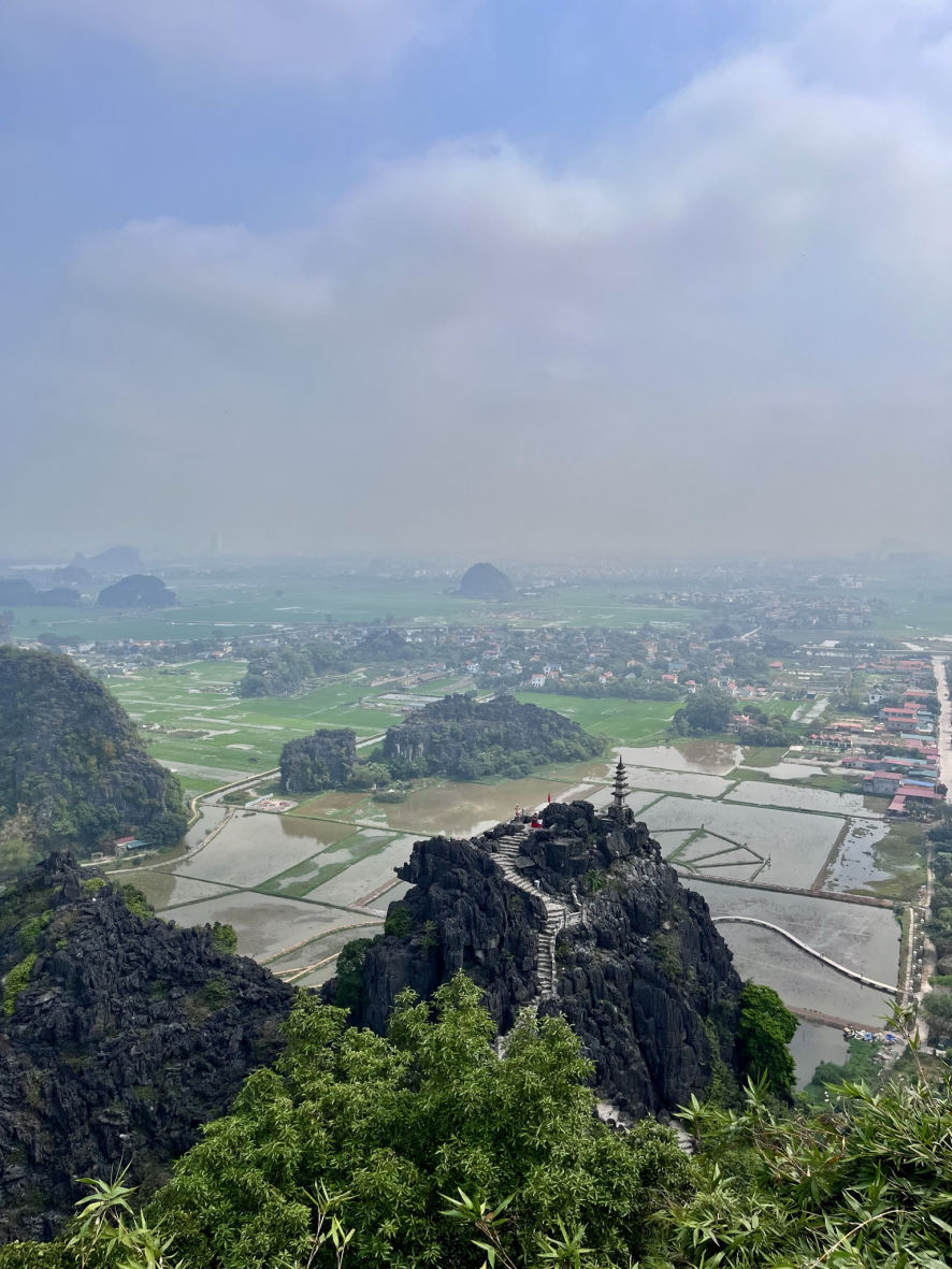 L'incroyable vue depuis Hang Mua