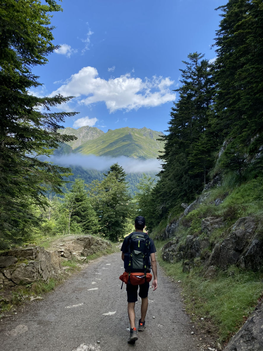 Retour sur le lac de Bious Artigues