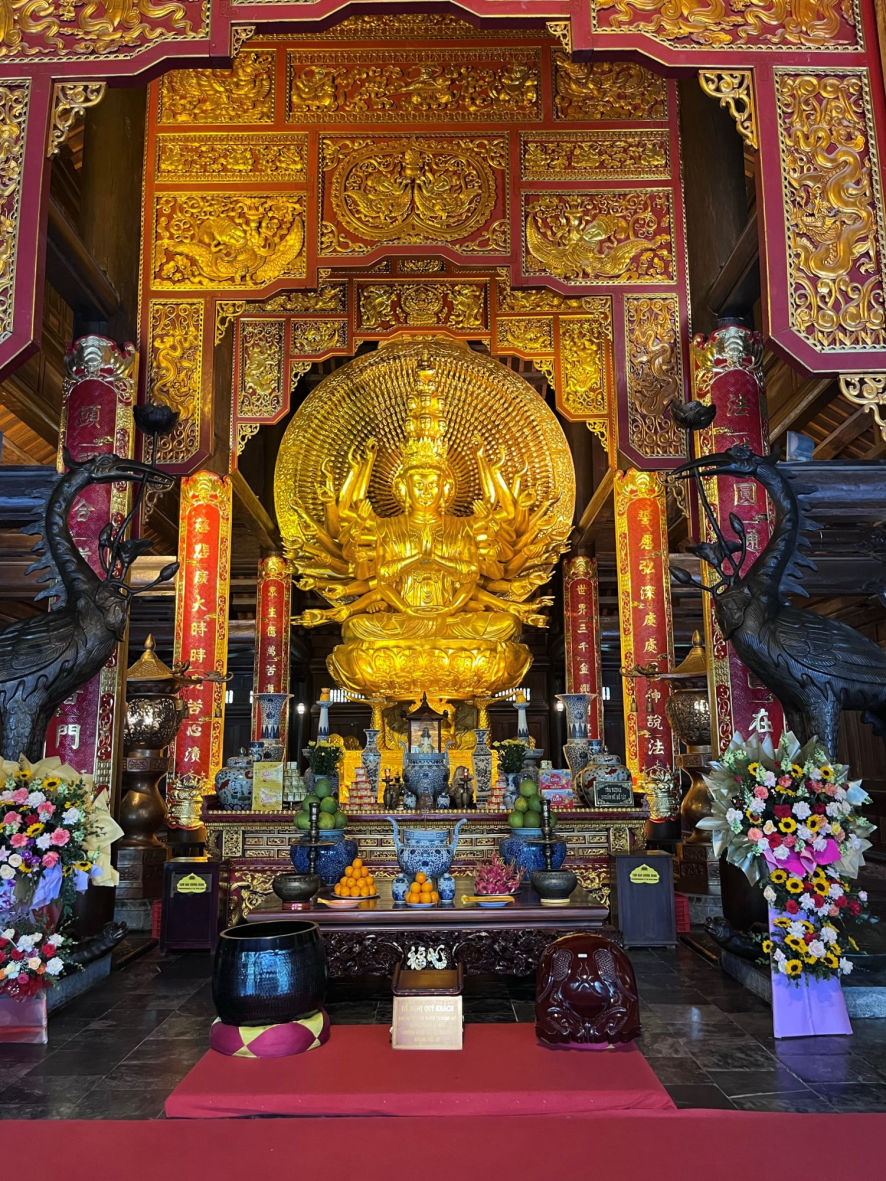 Les temples de la pagode de Bai Dinh
