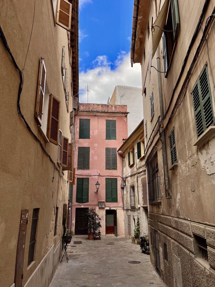 Les jolies petites rues de Palma de Majorque