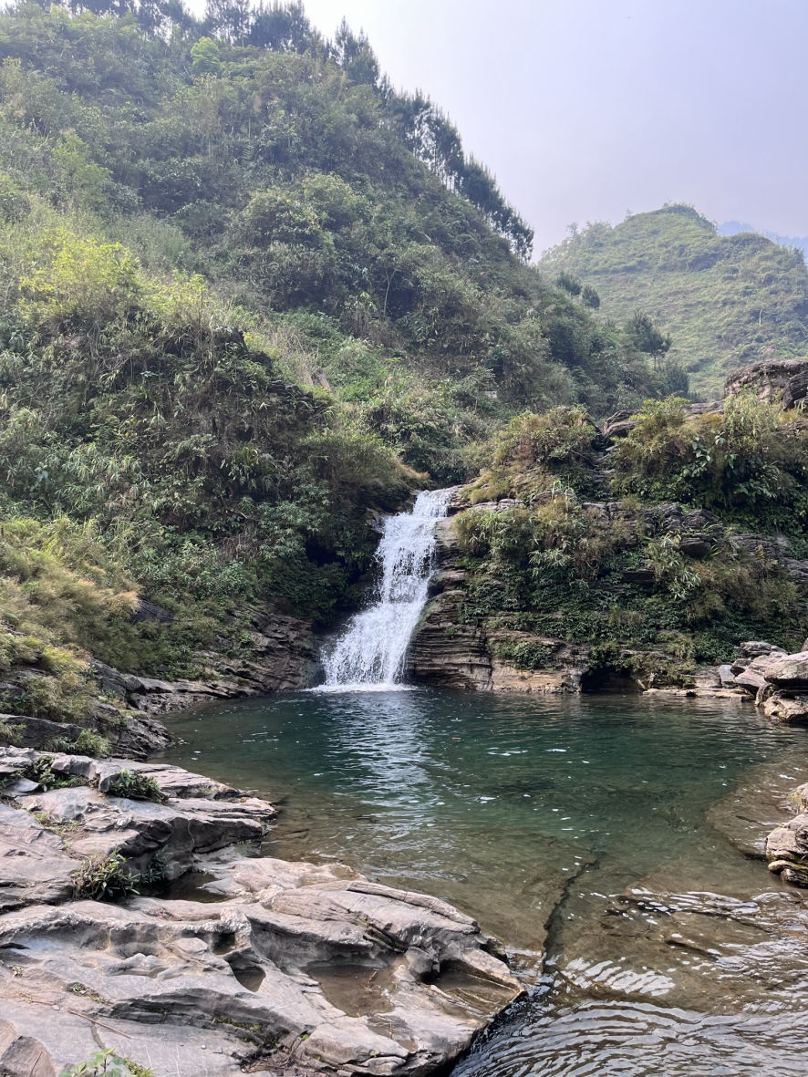 Cascade sur la Ha Giang Loop