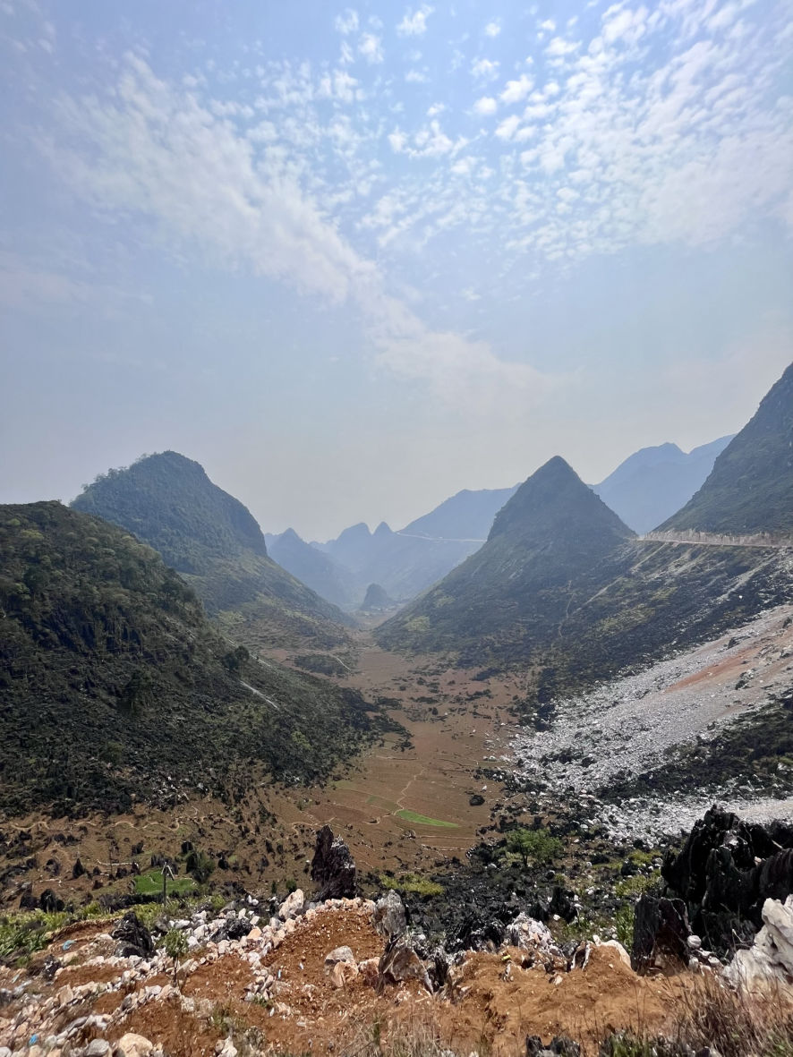 Changement de paysage sur la Ha Giang Loop