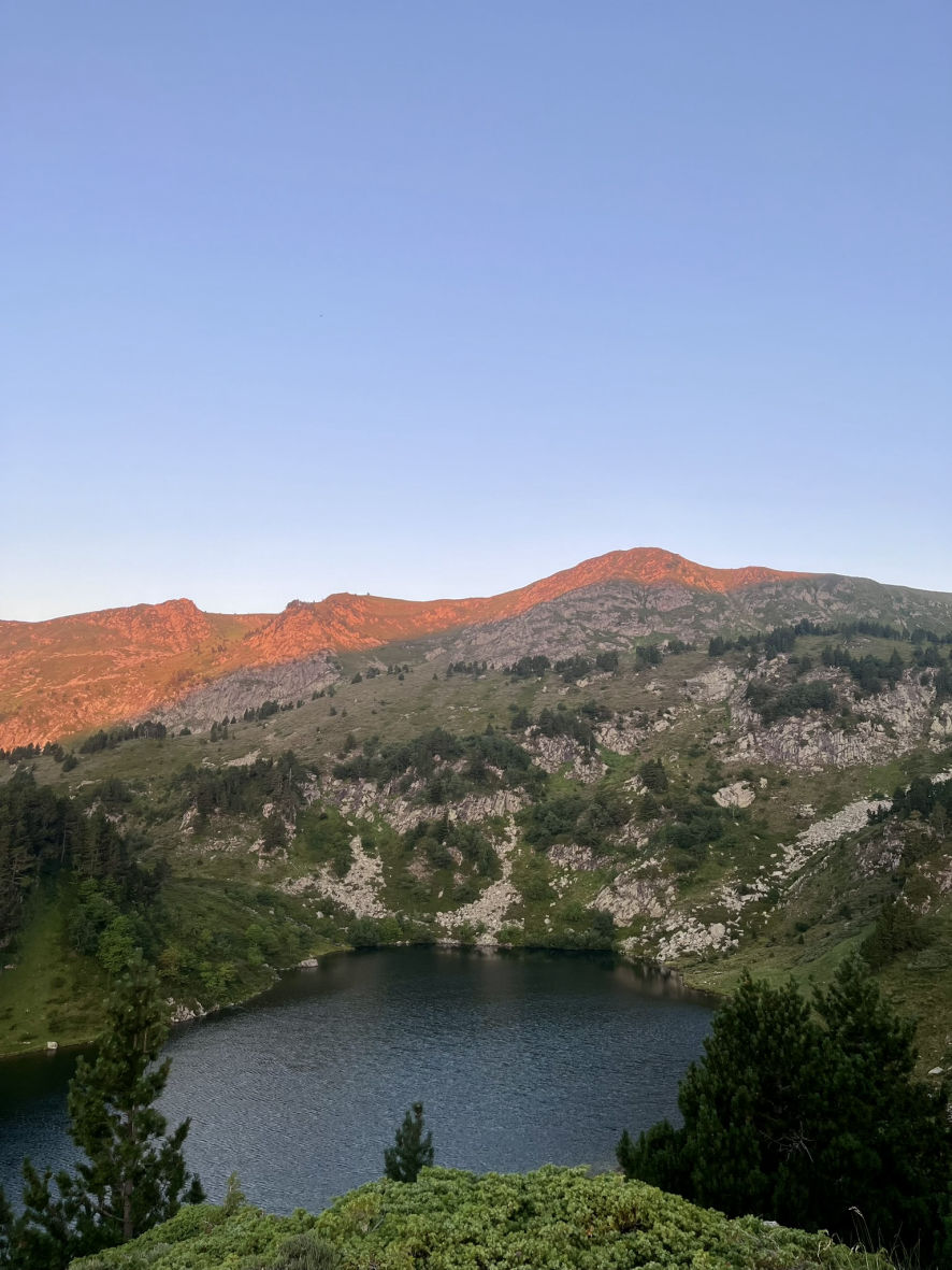 Lever de soleil aux étangs de Rabassoles