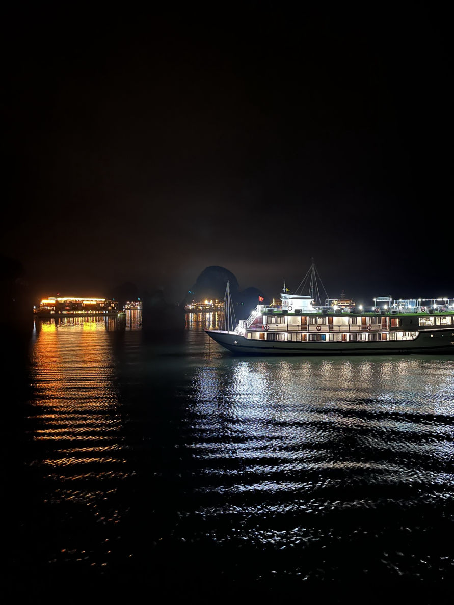 Nuit sur un bateau de croisière