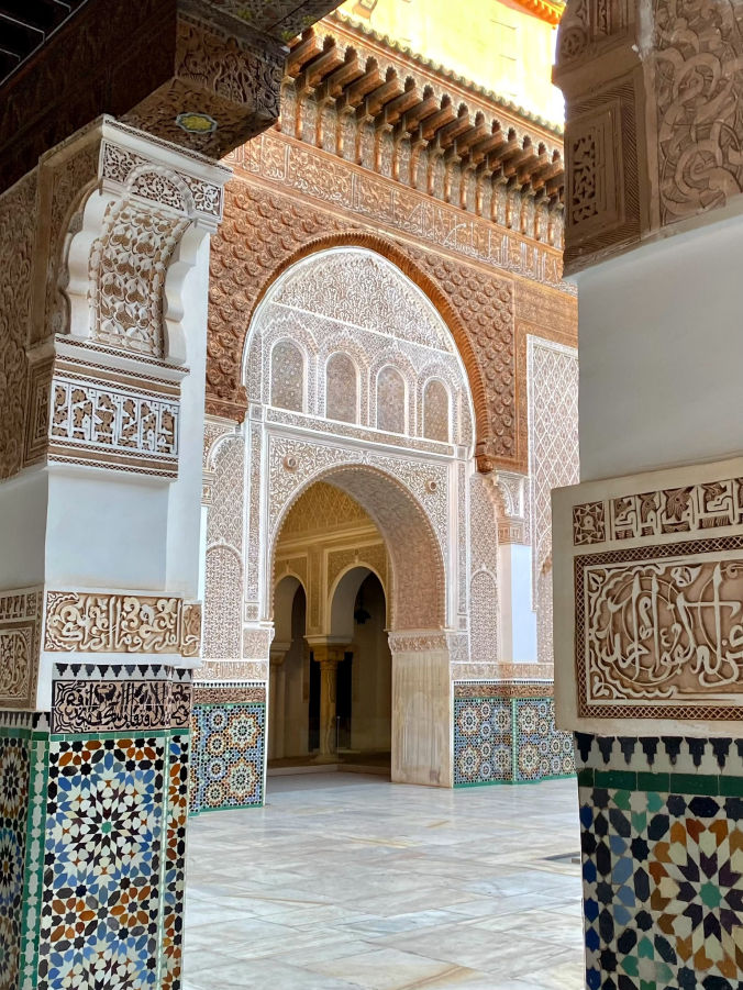 La Medersa Ben Youssef et ses ornements