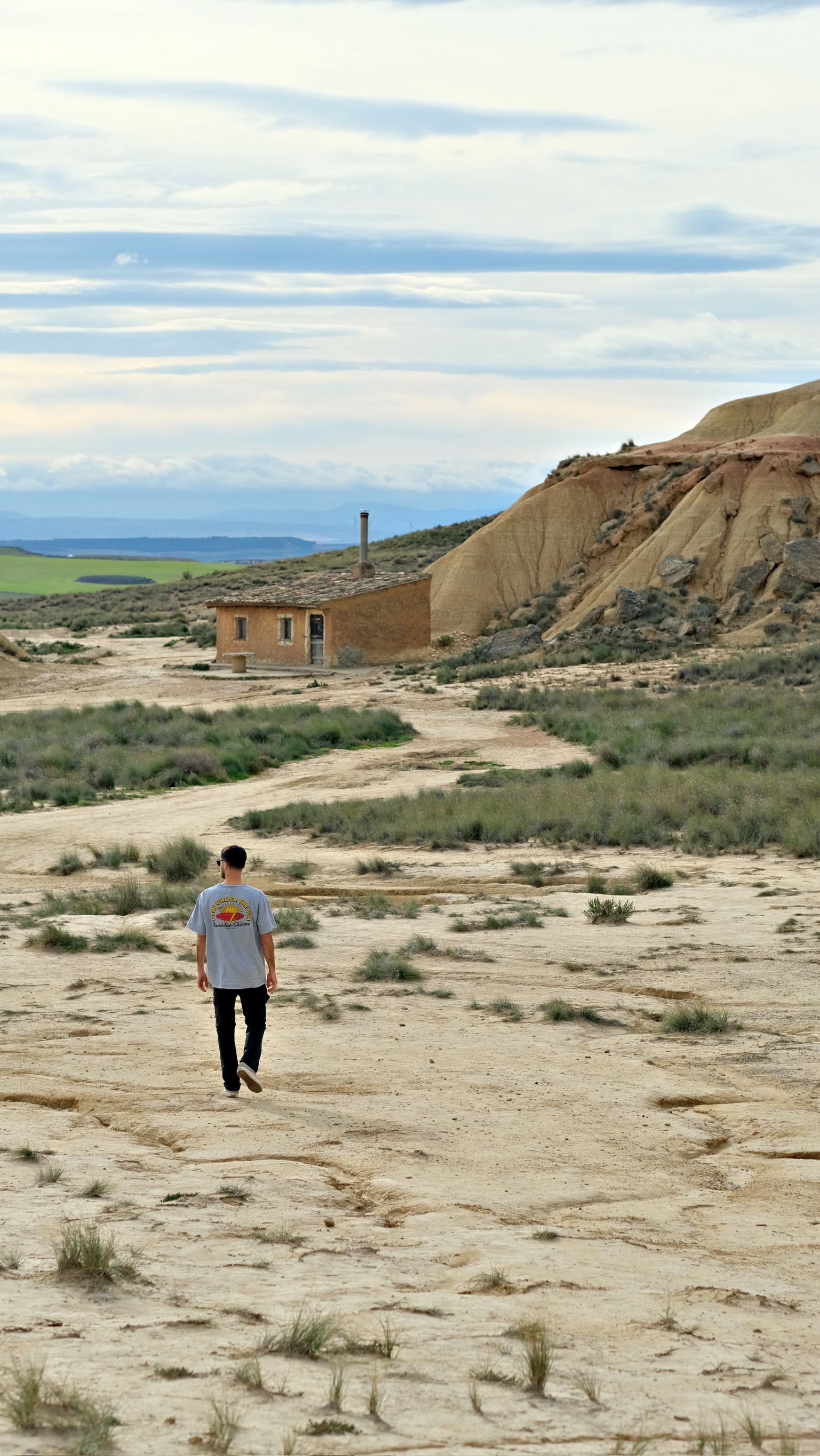 La cabane des Bardenas Reales