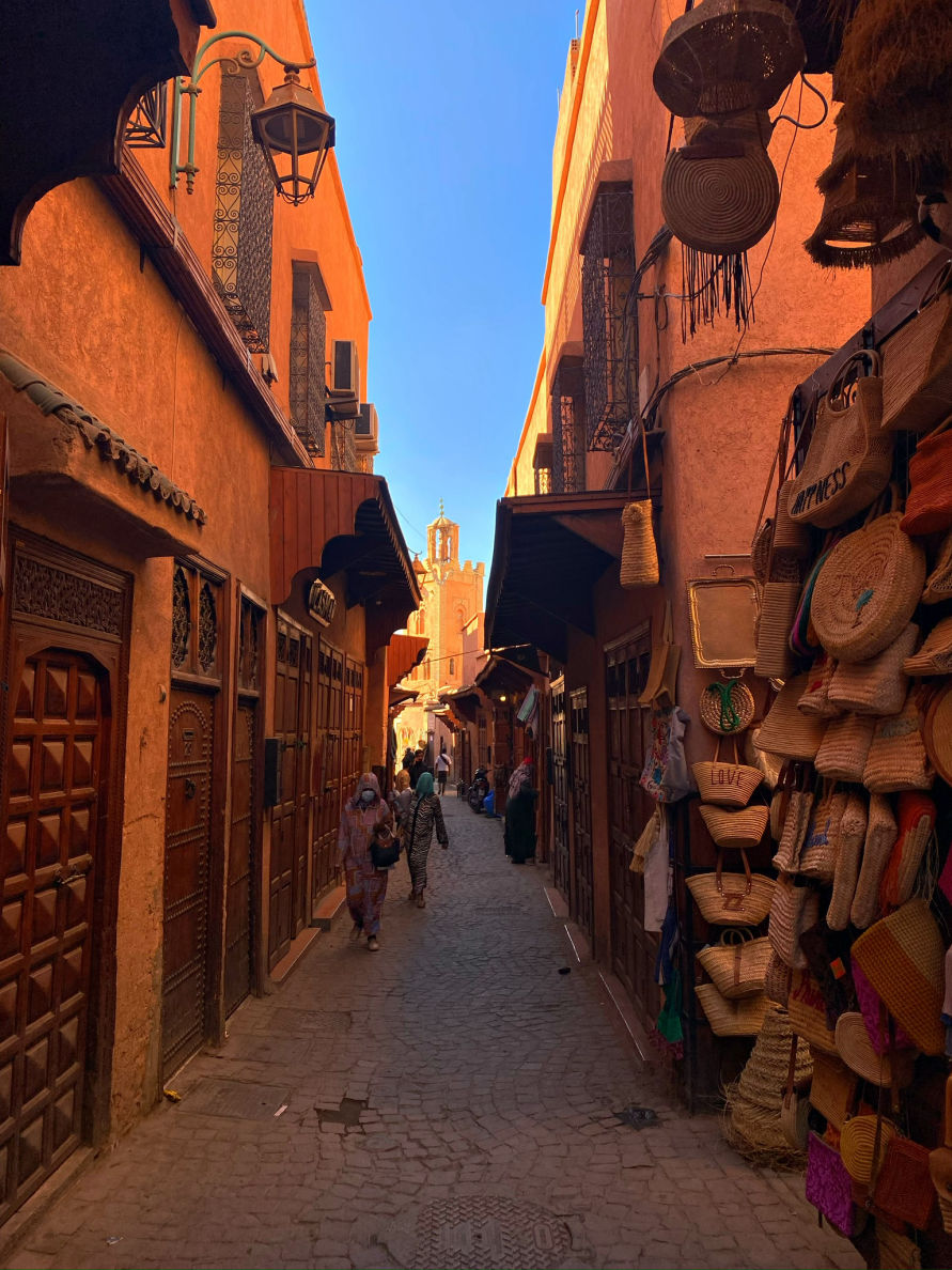Les rues de la Médina