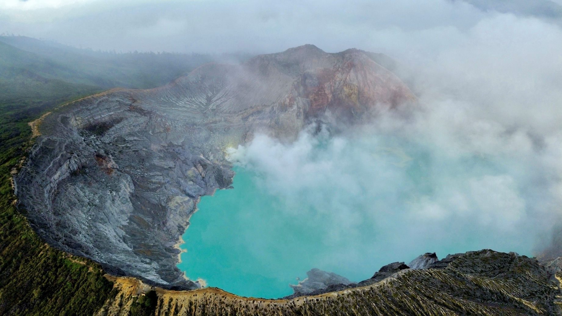 Le volcan Ijen, un incontournable à Java et en Indonésie