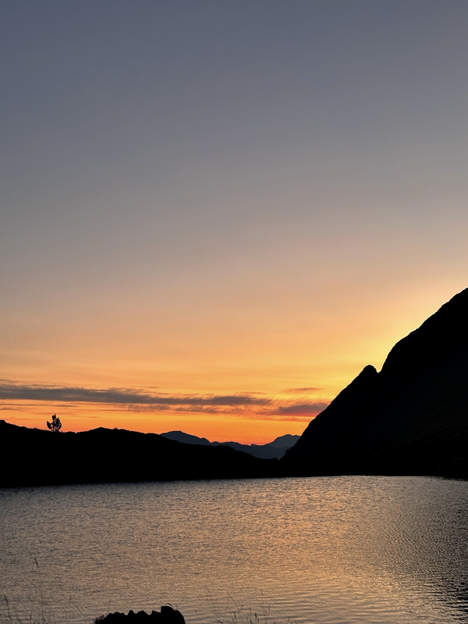 Lever de soleil sur les Boums de Vénasque